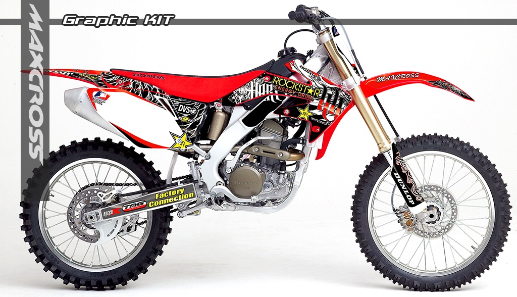 HONDA CRF-R CRF-X 2004-2019 ROCKSTAR HART STYLE